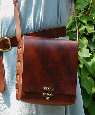 Box Purse Shoulder Bag front view