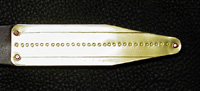 Medieval & Viking Age Belt ~ Hand-worked Londoner Belt tip inspired by a Museum of London Publication.